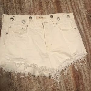 Free People shorts.